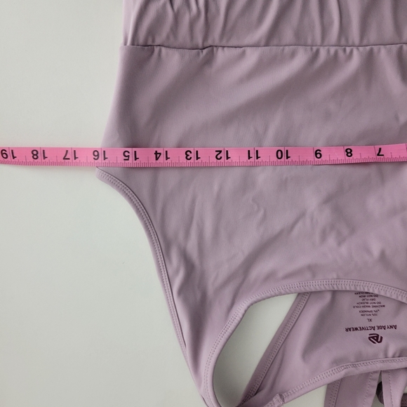 Any Age Activewear Keyhole Two In One Sports Bra Tank Top Twofer - Picture 11 of 12